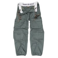 Kosumo - Stone washed trousers - Green