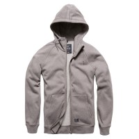 Vintage Industries - Basing hooded sweatshirt - Charcoal