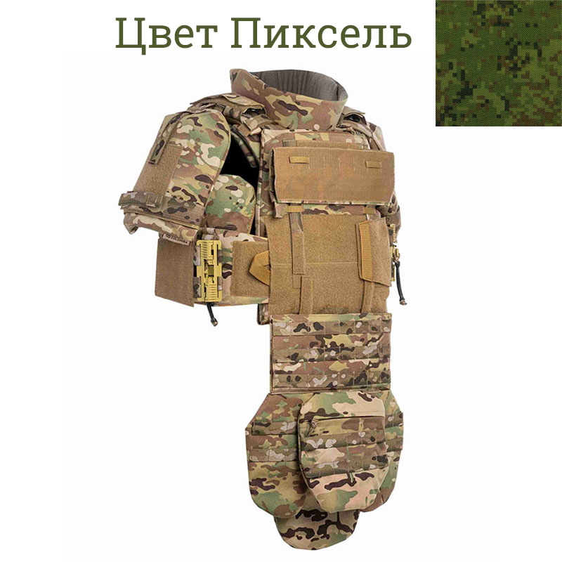 Colchuga - Комплект снаряжения Муромец С (с плечами) Бр1 - Пиксель