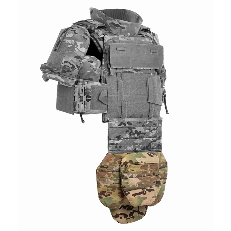 A018-moh-3 Colchuga - Модуль баллистический Бр1 Напашник Клевер - Мох