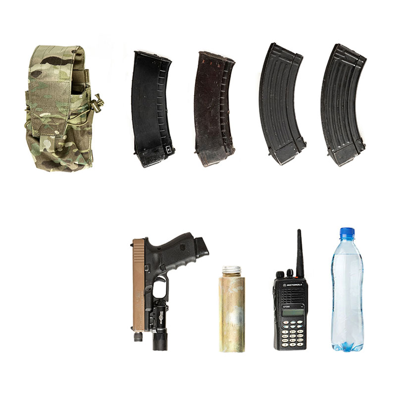 ТРИАДА-ТКО - Подсумок универсальный для 2 автоматных магазинов - Multicam 4 ТРИАДА-ТКО - Подсумок универсальный для 2 автоматных магазинов - Multicam