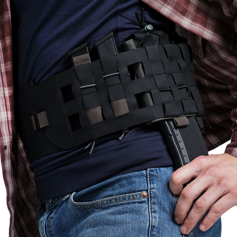 G3629-5 ТРИАДА-ТКО - МРС Пояс скрытого ношения с комплектом подсумков - Умбра