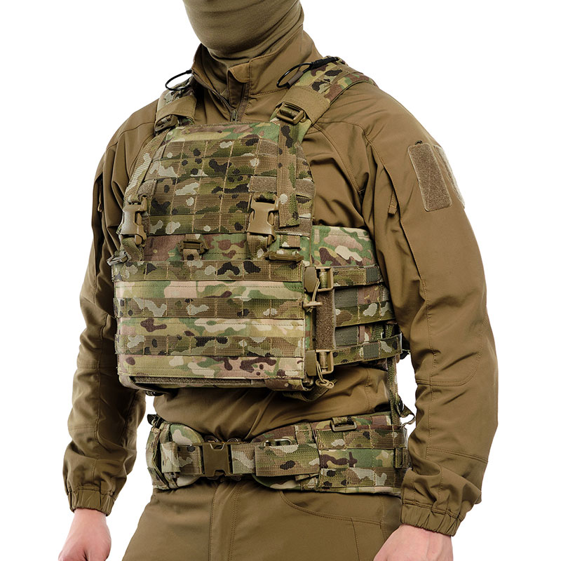 G5611-1500-3 ТРИАДА-ТКО - МРС Пояс модульный многофункциональный с бронеэлементом по классам защиты Бр1 и С2 Multicam 1000D