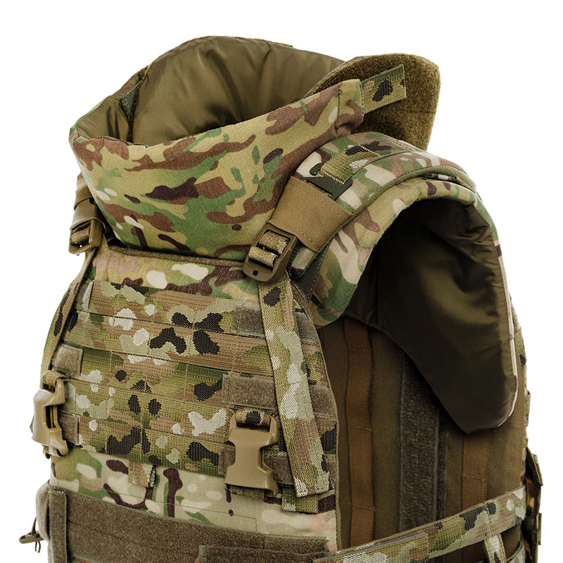 G5643-84351-3 ТРИАДА-ТКО - МРС Модуль бронезащиты шеи с бронеэлементом по классам защиты Бр1 и С2 Multicam 1000D