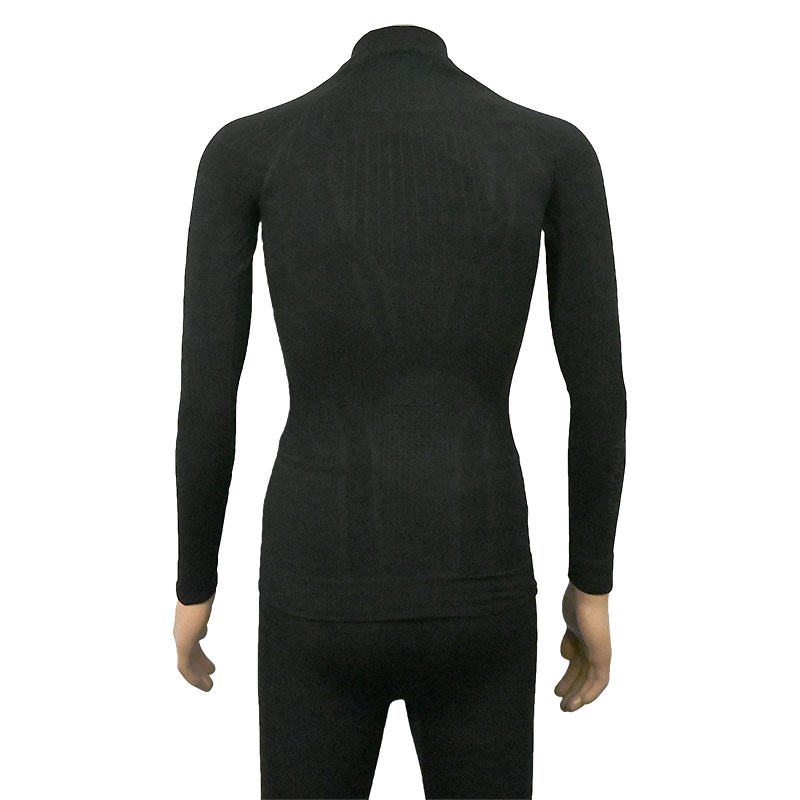 SAO+308 - Термобелье комплект зимнее компресионное - Чёрный