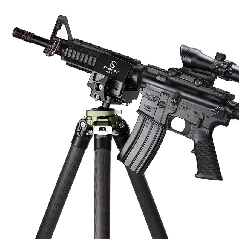 Зажим Sunwayfoto SM-76 с креплением Arca-Swiss/Weaver под ложе