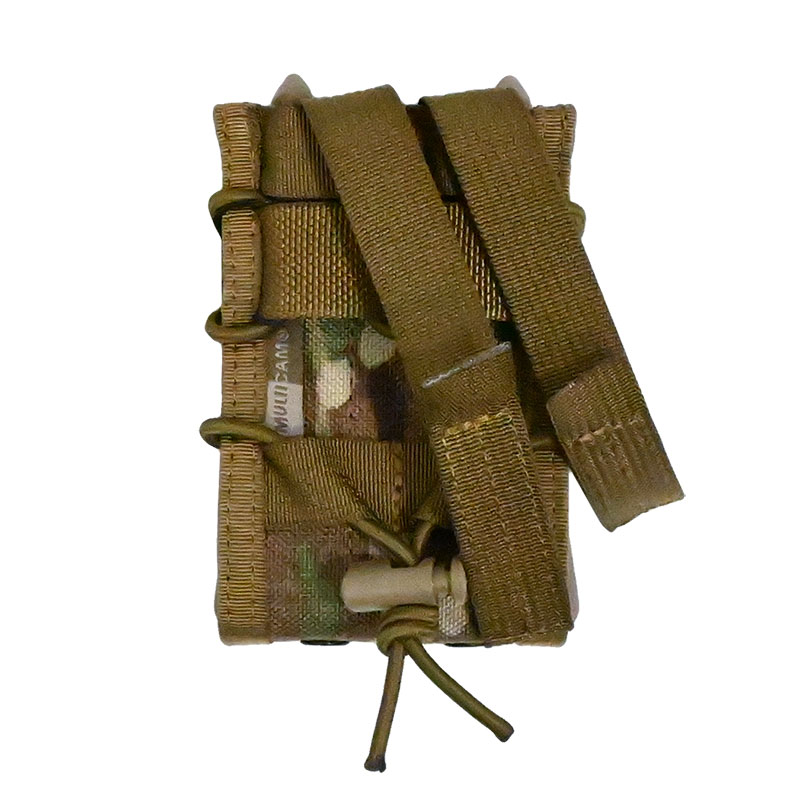 Tactical Component - Rifle Fast Mag Single Pouch with Frame - Multicam 3 Tactical Component - Rifle Fast Mag Single Pouch with Frame - Multicam