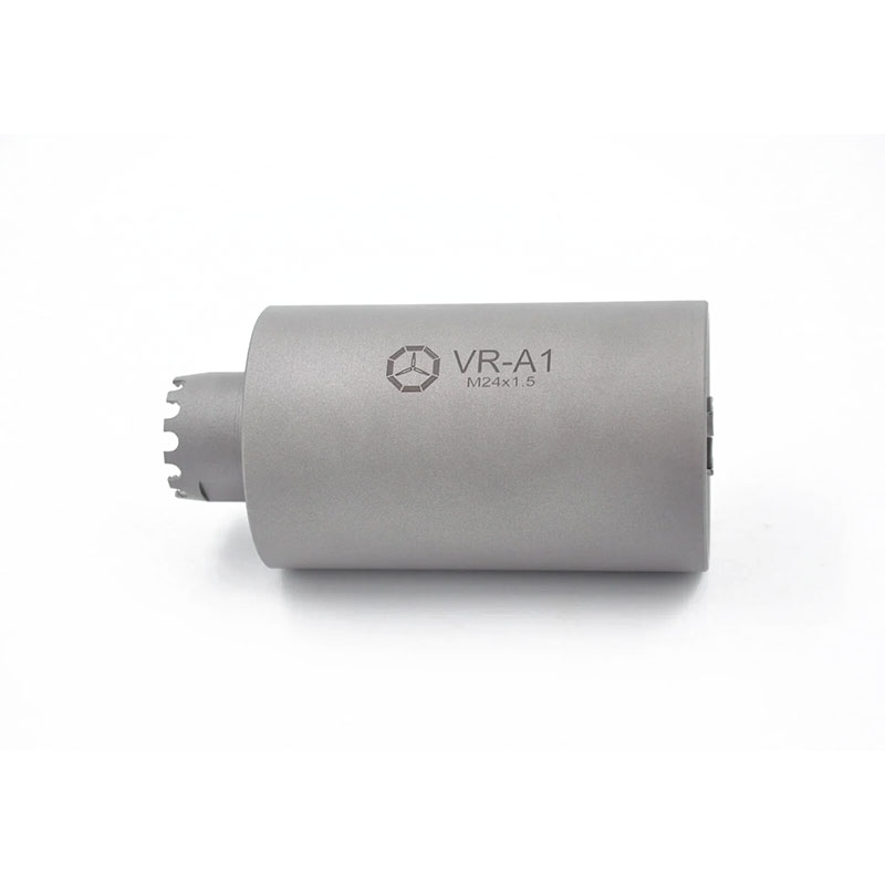 Вектор-7,62 - Модератор звука выстрела VR- А1 5.45 М24х1.5мм - Серый