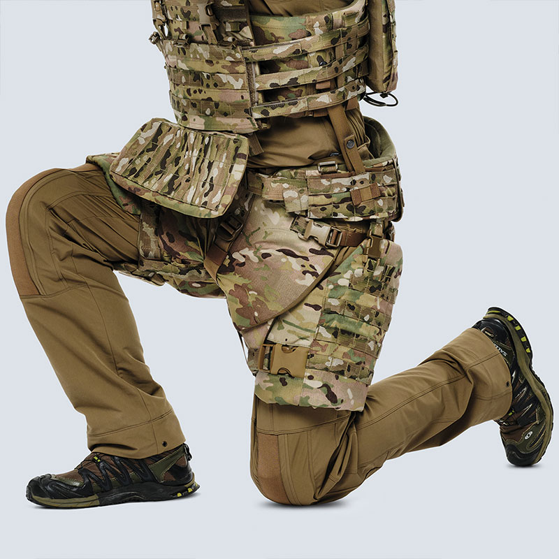 ТРИАДА-ТКО - МРС Модуль бронезащиты паха шорты с бронеэлементом по классам защиты Бр1 и С2 Multicam 1000D