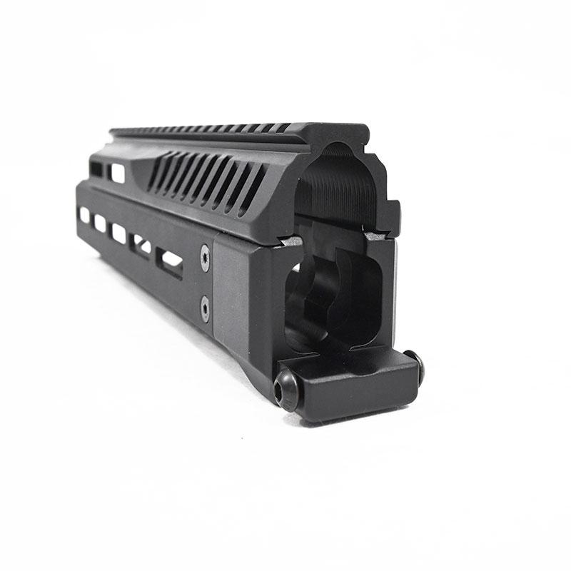 Кузня Мордора - Жнец 12 для АК12 Комплект цевье, барелнат, накладка на газоотводную трубку - Чёрный