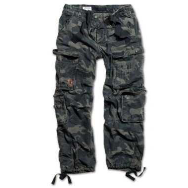 Surplus - Airborne Vintage Trousers - Black Camo Surplus - Airborne Vintage Trousers - Black Camo