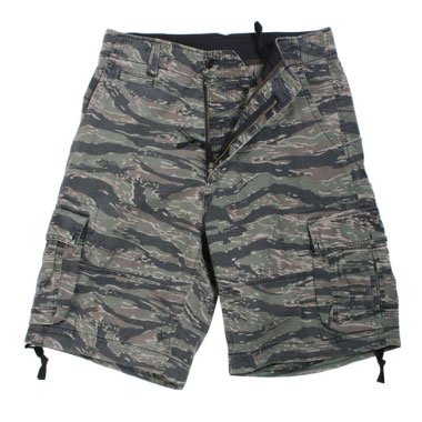 Rothco - Vintage Infantry Utility Shorts Tiger Stripe Rothco - Vintage Infantry Utility Shorts Tiger Stripe