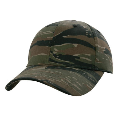 Rothco - Supreme Camo Low Profile Cap - Tiger Stripe Rothco - Supreme Camo Low Profile Cap - Tiger Stripe