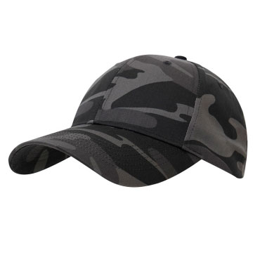 Rothco - Camo Supreme Low Profile Cap - Black Camo