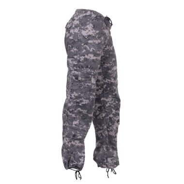 Rothco - Womens Camo Vintage Paratrooper Fatigue Pants - Subdued Urban Digital Rothco - Womens Camo Vintage Paratrooper Fatigue Pants - Subdued Urban Digital