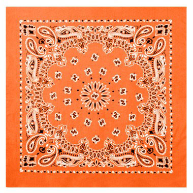 Rothco - Large Trainmen Bandanas 27 Inch - Orange Rothco - Large Trainmen Bandanas 27 Inch - Orange