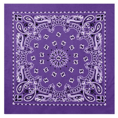 Rothco - Large Trainmen Bandanas 27 Inch - Purple Rothco - Large Trainmen Bandanas 27 Inch - Purple