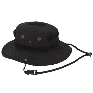 Rothco - Tactical Boonie Hat - Black Rothco - Tactical Boonie Hat - Black