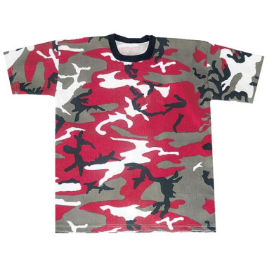 Rothco - T-Shirt Red Camo Rothco - T-Shirt Red Camo
