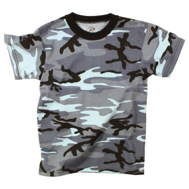 Rothco - Kids Camo T-Shirts - Sky Blue Camo Rothco - Kids Camo T-Shirts - Sky Blue Camo