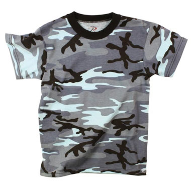 Rothco - T-Shirt Sky Blue Camo Rothco - T-Shirt Sky Blue Camo