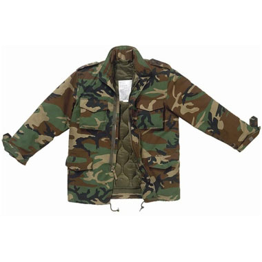 Rothco - M-65 Field Jacket wLiner - Woodland Rothco - M-65 Field Jacket wLiner - Woodland