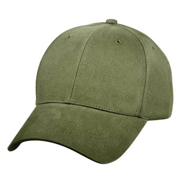 Rothco - Supreme Solid Color Low Profile Cap - Olive Drab Rothco - Supreme Solid Color Low Profile Cap - Olive Drab