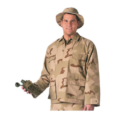 Rothco - Ultra Force Tri-Color Desert BDU Shirts Rothco - Ultra Force Tri-Color Desert BDU Shirts