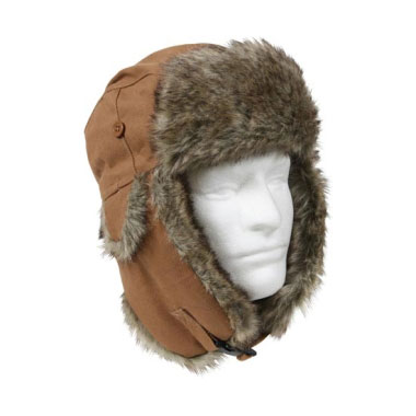 Rothco - Fur Flyer's Hat - Canvas - Tan Rothco - Fur Flyer's Hat - Canvas - Tan