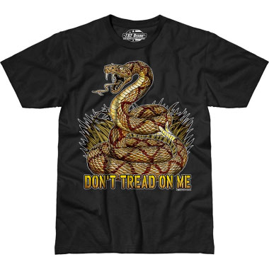 7.62 Design - Don't Tread On Me - Black 7.62 Design - Don't Tread On Me - Black