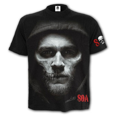 Spiral Direct - JAX SKULL - T-Shirt Black Spiral Direct - JAX SKULL - T-Shirt Black