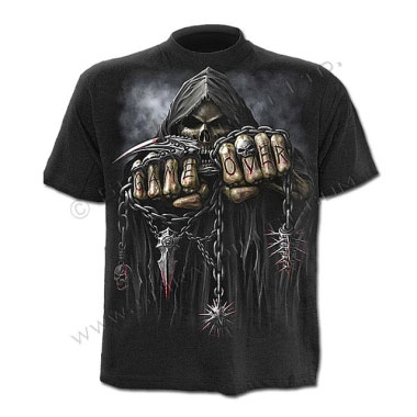 Spiral Direct - GAME OVER - T-Shirt Black Spiral Direct - GAME OVER - T-Shirt Black