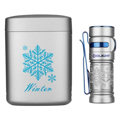 Olight Baton 3 Premium Edition Titanium Winter