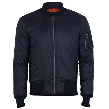 Surplus - Basic Bomber Jacket - Navy Surplus - Basic Bomber Jacket - Navy