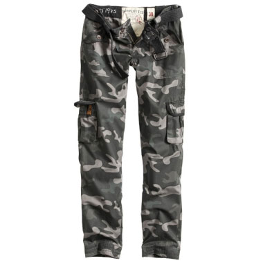 Surplus - Ladies Premium Trousers Slimmy - Black Camo