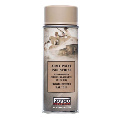 Fosco - Army Paint 400 ml - Desert ral 1019 Fosco - Army Paint 400 ml - Desert ral 1019