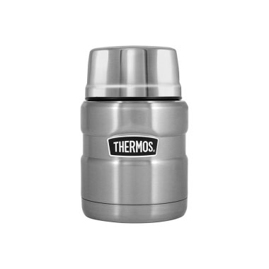 Термос для еды THERMOS KING SK-3000 0,47L, складная ложка, стальной