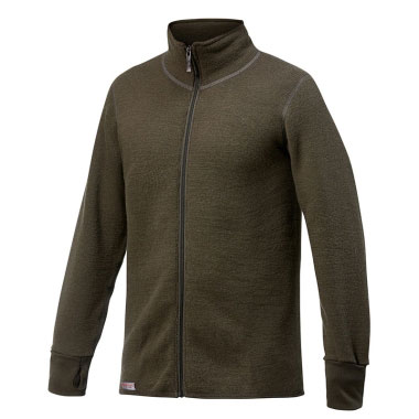 Woolpower - Full Zip Jacket 600 - Pine Green