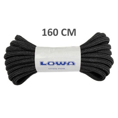 Lowa - Шнурки Boot Laces 160 cm - Black Lowa - Шнурки Boot Laces 160 cm - Black