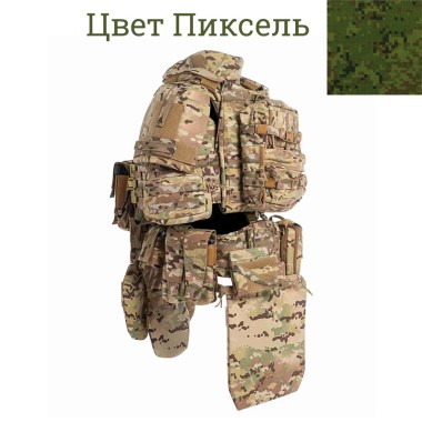 Colchuga - Комплект снаряжения Муромец С (с плечами) Бр1 - Пиксель Colchuga - Комплект снаряжения Муромец С (с плечами) Бр1 - Пиксель