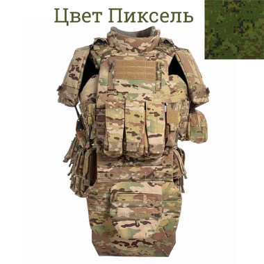 Colchuga - Комплект снаряжения Муромец С (с плечами) Бр1 - Пиксель Colchuga - Комплект снаряжения Муромец С (с плечами) Бр1 - Пиксель