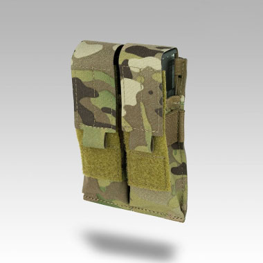 Ars Arma - Подсумок пистолетный на 2 магазина LC - Multicam Ars Arma - Подсумок пистолетный на 2 магазина LC - Multicam