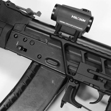 Armacon - Верхний модуль - база под Holosun, Vortex, Aimpoint) для кронштейна бокового АК BS-150 - Black