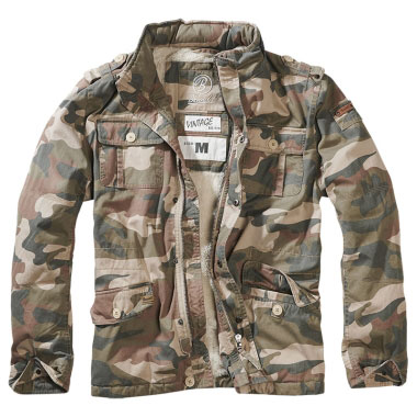 Brandit - Britannia Winter Jacket - Light Woodland Brandit - Britannia Winter Jacket - Light Woodland