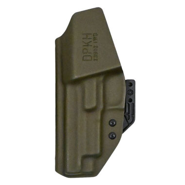 DP Kydex Holster - Кобура из Кайдекса для Sig-Sauer P226 (Техкрим) скрытого ношения с дополнительным упором - Olive