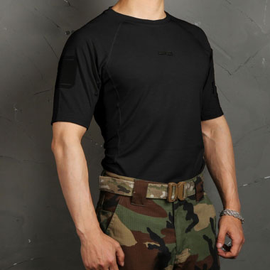 Emerson - BlueLabel function Training T-shirt - Black Emerson - BlueLabel function Training T-shirt - Black