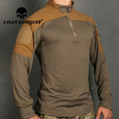 Emerson - BlueLabel UMP Frogmen Tactical T-Shirt - Khaki Emerson - BlueLabel UMP Frogmen Tactical T-Shirt - Khaki