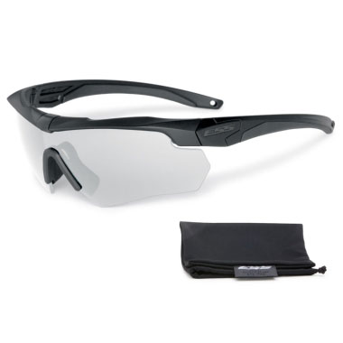 ESS - Crossbow ONE - Frame Black/Lens Clear ESS - Crossbow ONE - Frame Black/Lens Clear