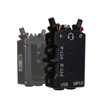 FCS - Dual PTT Channel Push-To-Talk - Black