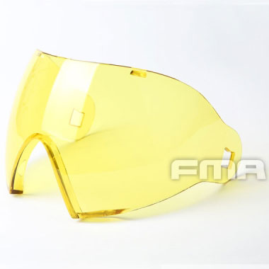 FMA - F1 Full Face PC Lenses - Yellow FMA - F1 Full Face PC Lenses - Yellow